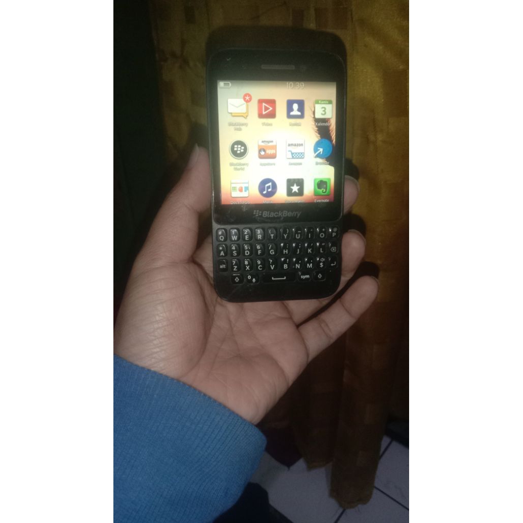 blackberry Q5 second layak pakai