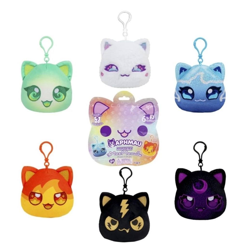 Aphmau Mystery Meemeow Plush Clip On Collection Original
