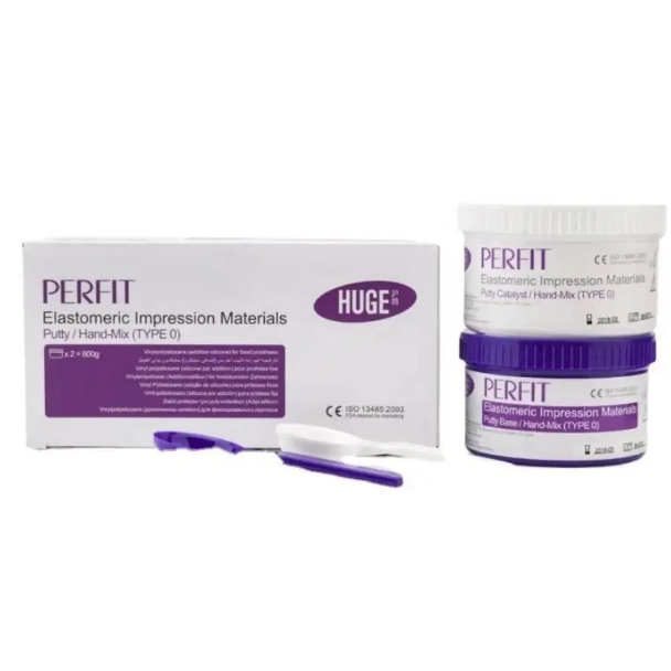 Dental Impressil Putty Light body double impression bahan cetak gigi putty light body crown