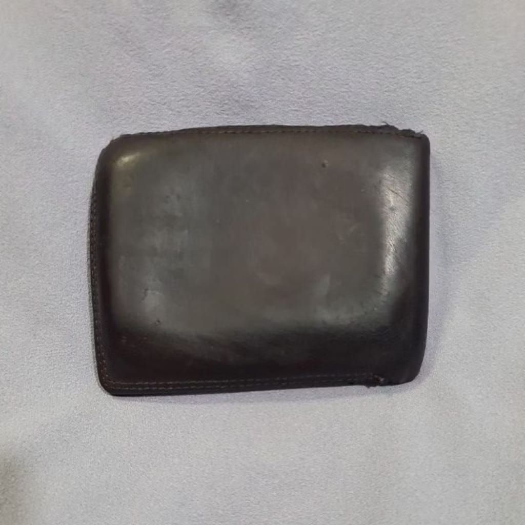 Dompet Kulit Asli NN Dark Brown