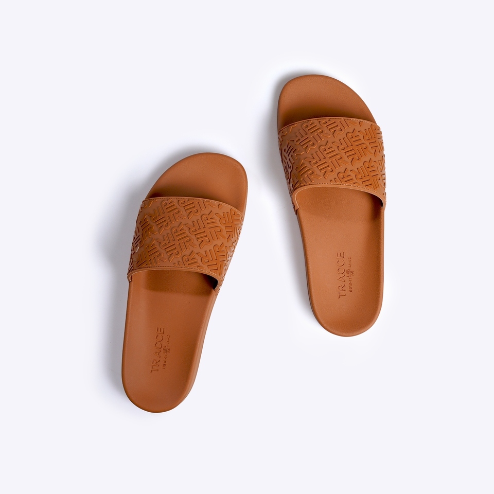 Everbest TRACCE Severin Sandal Flat Pria Black & Tan