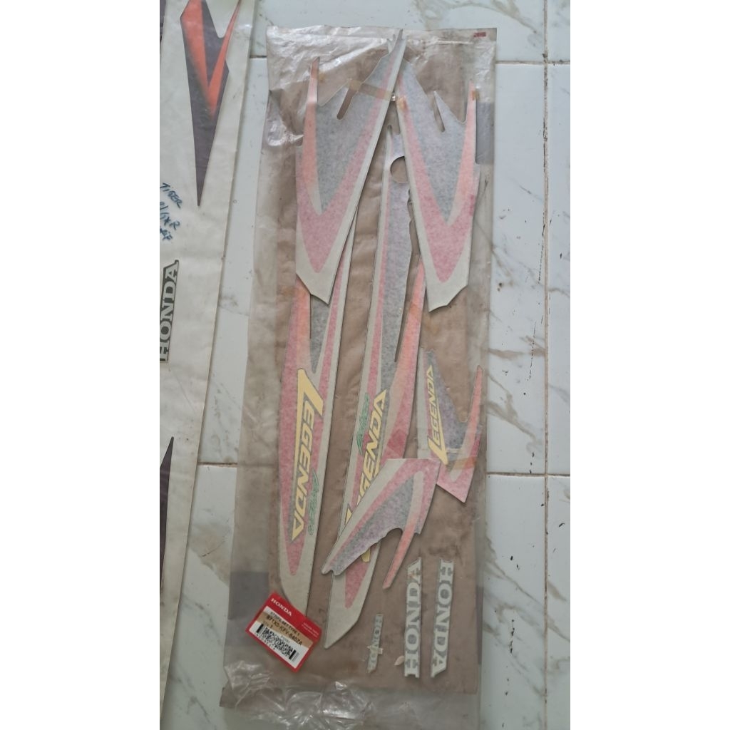 striping honda legenda 2 original AHM