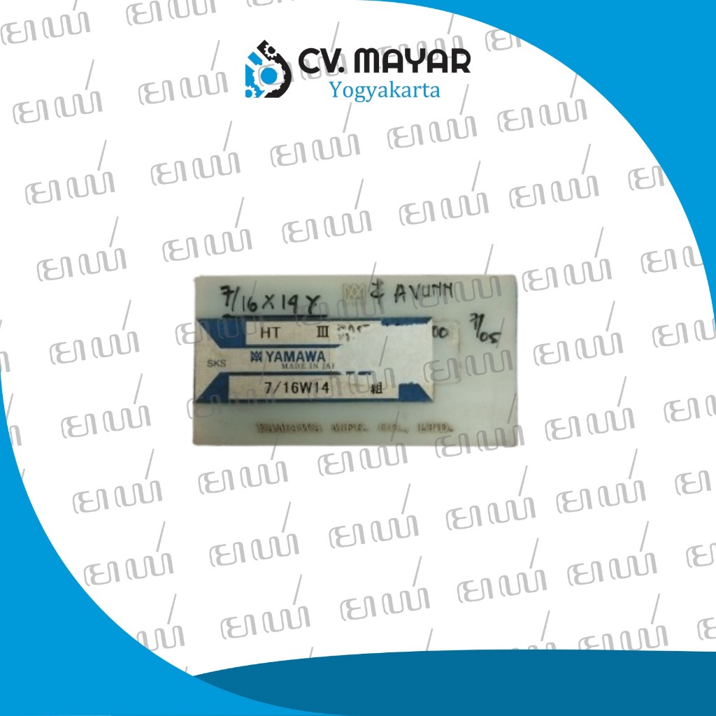 YAMAWA Hand Tap 7/16 Inch X 24