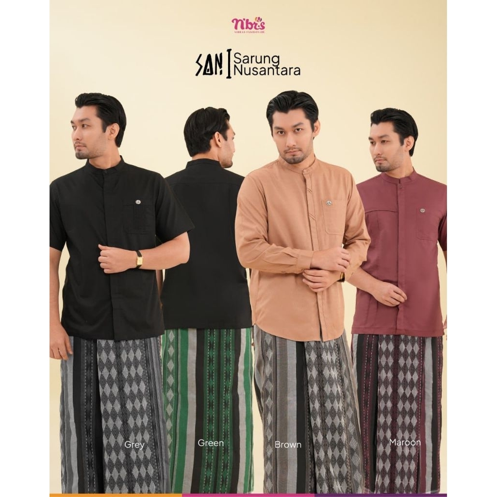 SARUNG NIBRAS SAN 003 TERBARU ORIGINAL TERLARIS