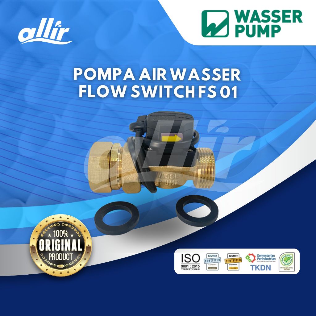 Allir - Pompa Air Wasser Pump Flow Switch  FS 01 Otomatis Pompa Air