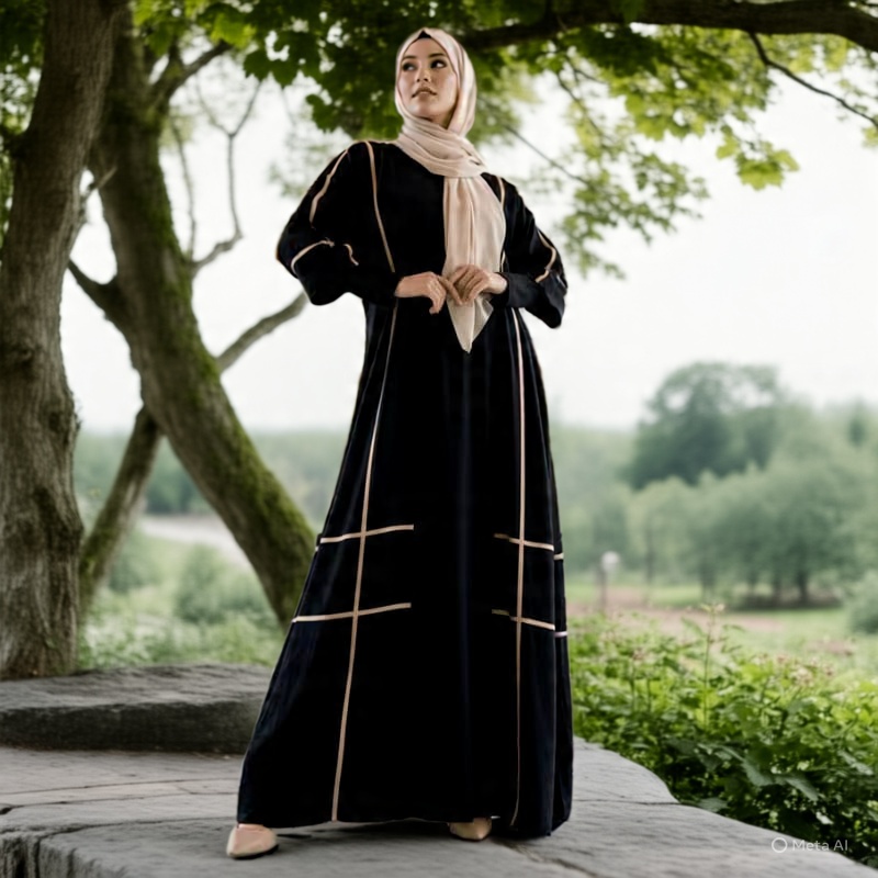 Gamis Kaftan Jumbo Rayon Premium LD 130 Ibu hamil & Busui Friendly Adem Nyaman untuk harian Terbaru