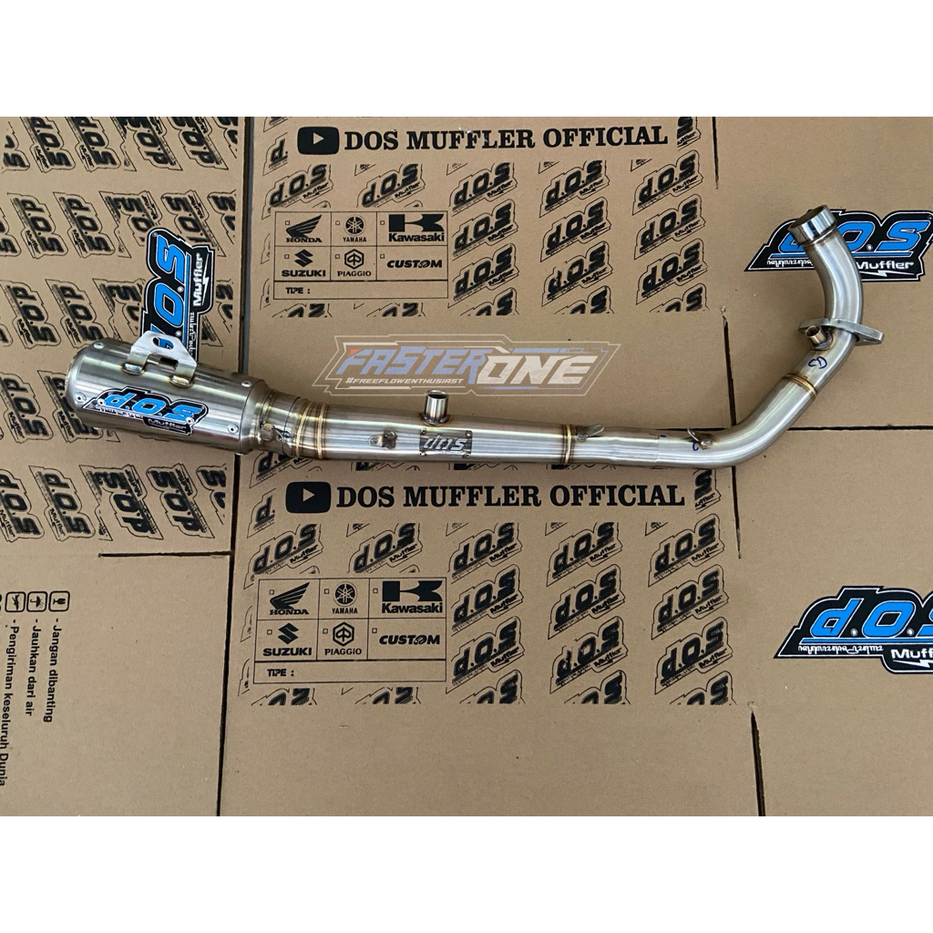 Knalpot DOS MUFFLER PROSTREET Sonic/Gtr ORIGINAL