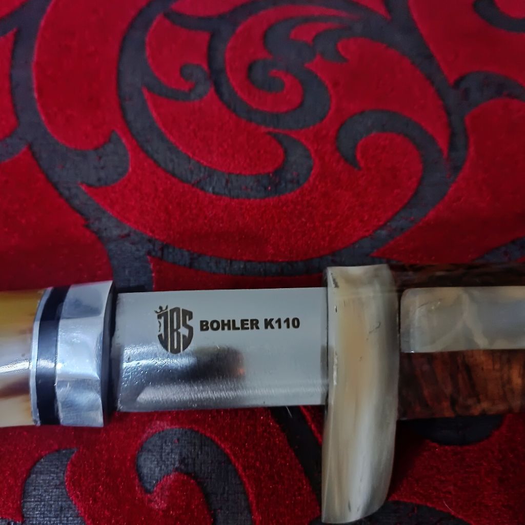 Golsem Bohler K110 Handle Tanduk Bule