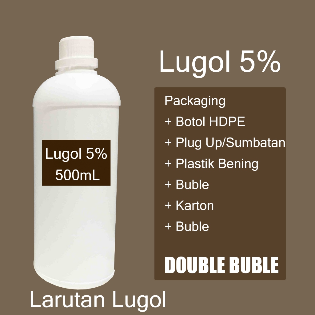 Larutan Lugol 5% / Lugol's Solution 500 mL