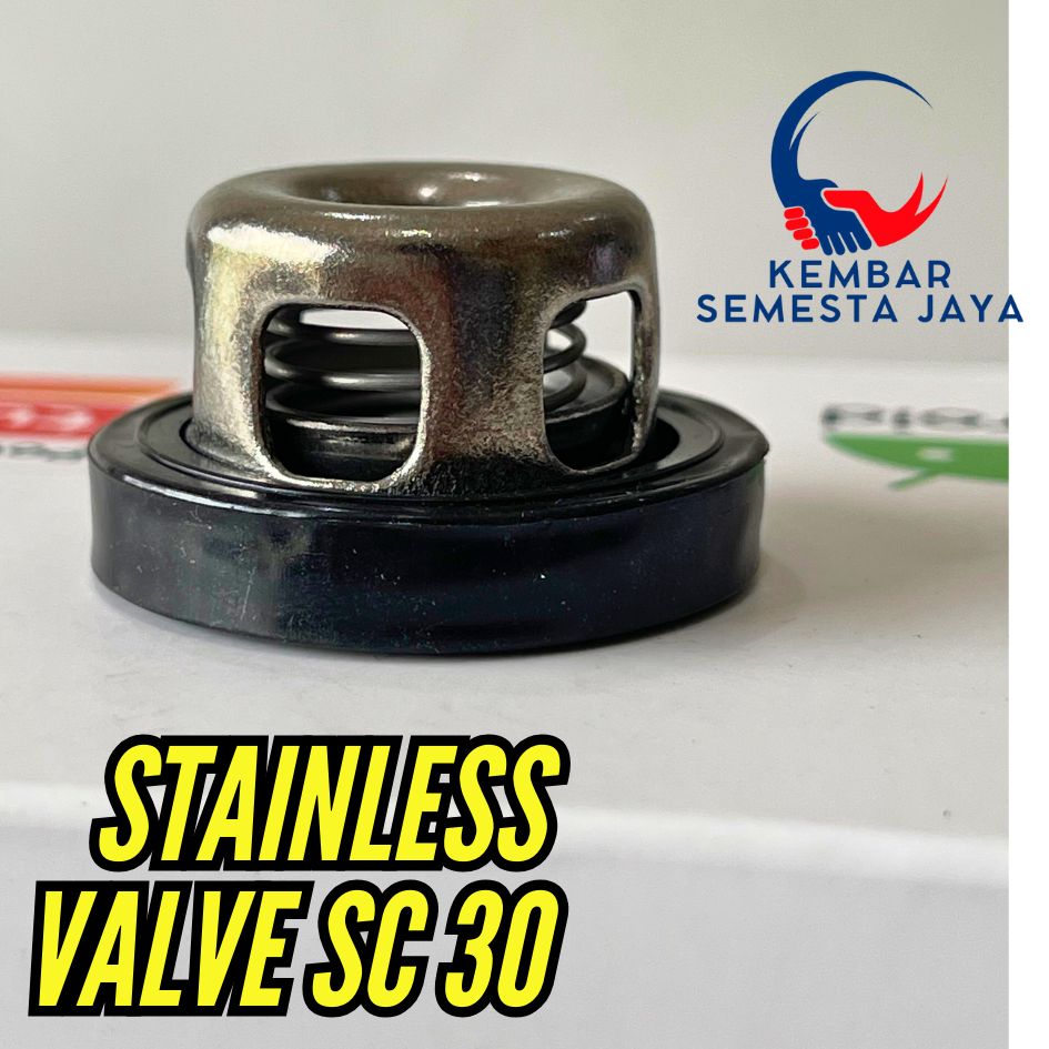 JF STAINLESS VALVE POWER SPRAYER SC 30 PS 30 Klep Air Katup Per Stainlist Stenlis Stimset Cuci Mobil