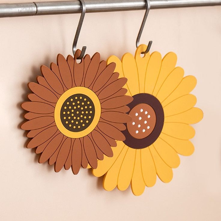 Tatakan Gelas "SunnyBloom Coaster" – Tatakan Gelas Bunga Matahari Ceria