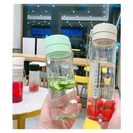 BOTOL MINUM PLASTIK -PORTABLE CUP