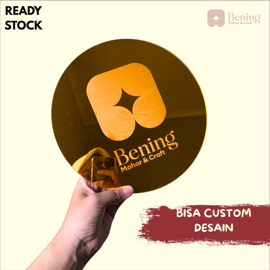 Papan Nama Toko Akrilik 2 Sisi Usaha Sign Board Acrylic Sign Toko Akrilik | Papan Nama Toko Akrilik