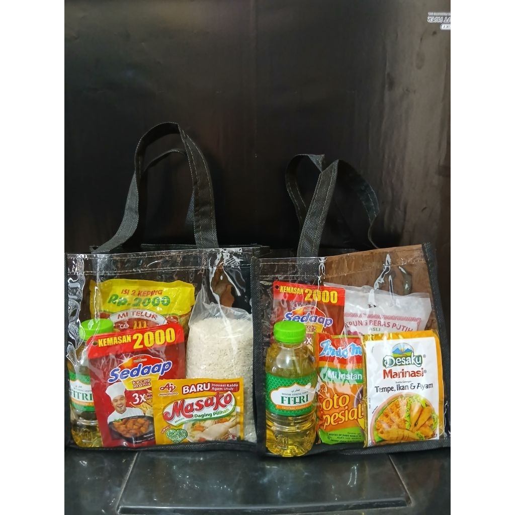 Hampers Sembako Hajatan Murah Gratis Tas
