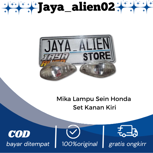 Mika Lampu Sein Honda Megapro Monoshock/Verza/CB150R Set Kanan Kiri Original