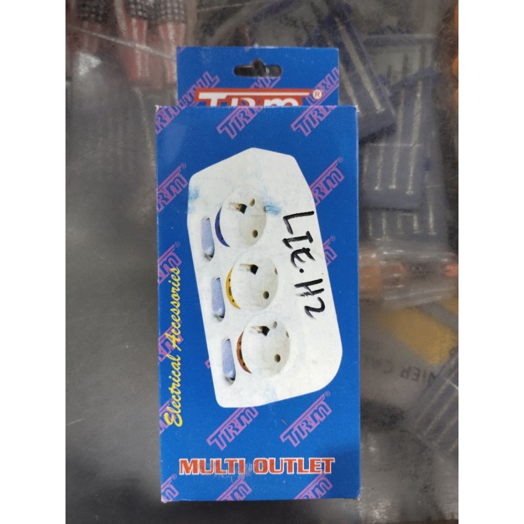 TRM 803 STOP KONTAK+SAKLAR (TANPA KABEL)