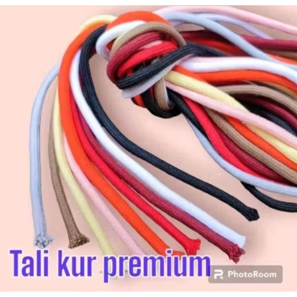 tali kur 6mm  polyester jual meteran.