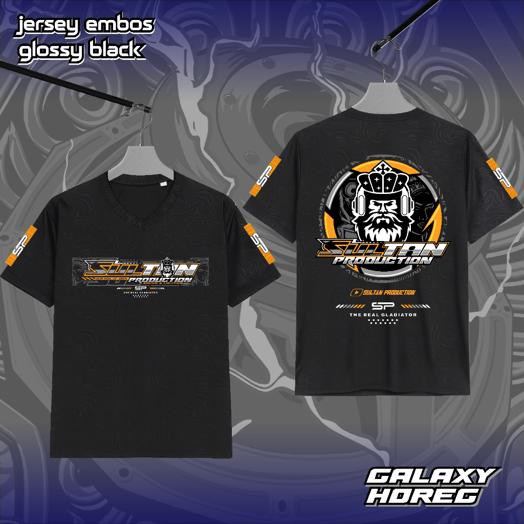Kaos Sound System Jersey SULTAN PRODUCTION Original T-shirt Galaxy Horeg Kaos Ramadhan Horeg