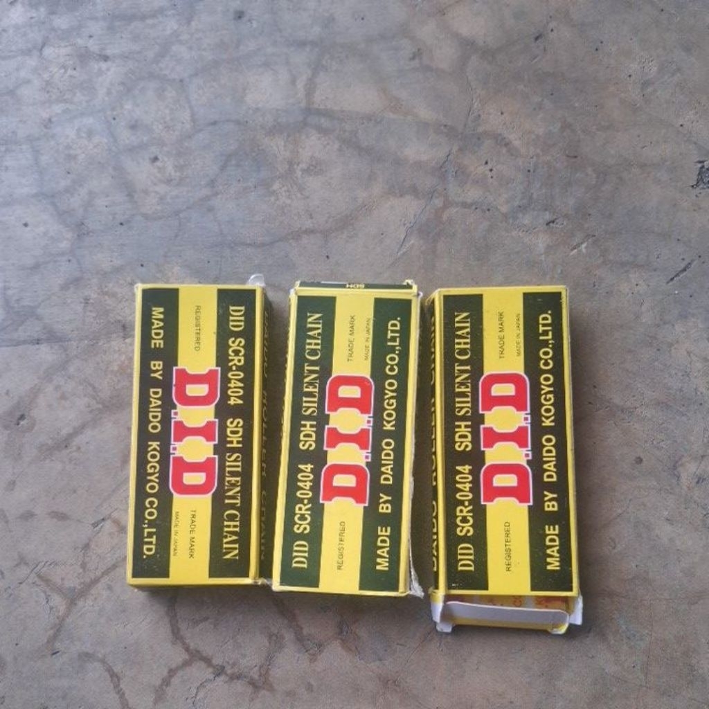 RANTAI KAMPRAT KETENG MEGAPRO TIGER DID JAPAN 4 LAPIS 3X4 100 102 MATA