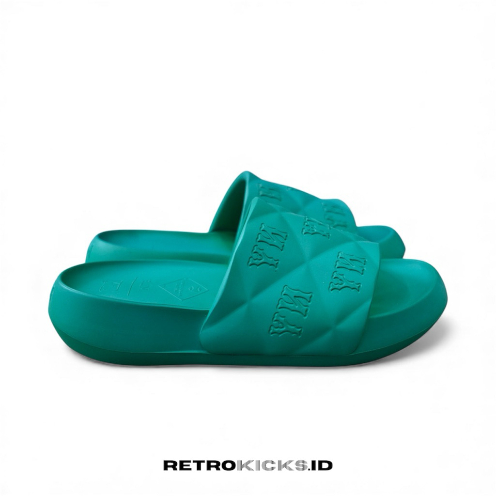 MLB CHUNKY BOUNCER SLIDE GREEN UNISEX