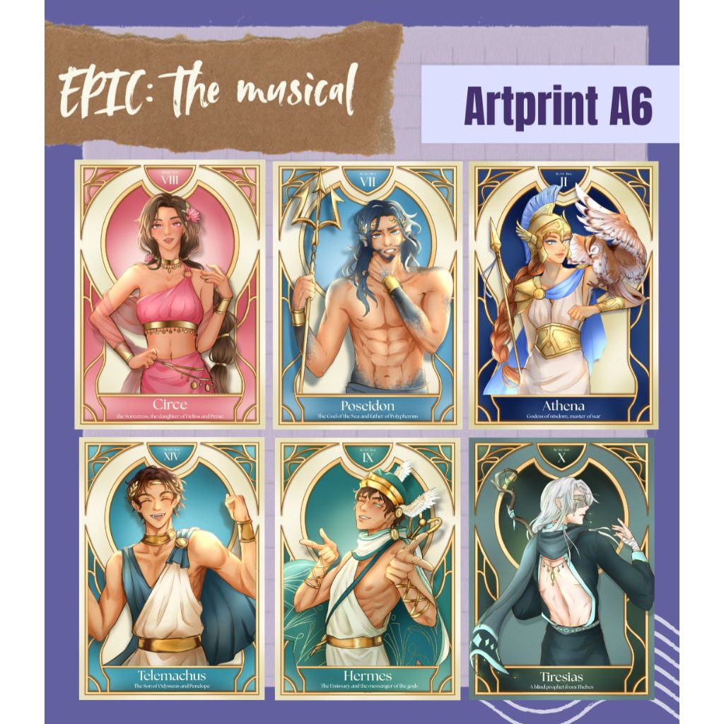 Artprint Poster A6 Epic The Musical fanart by Art_Tenx