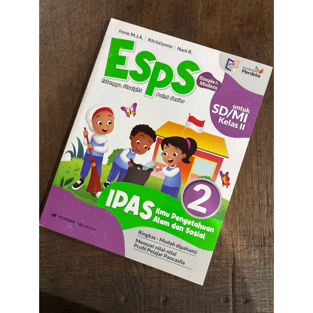 ESPS IPAS kelas 2 - erlangga