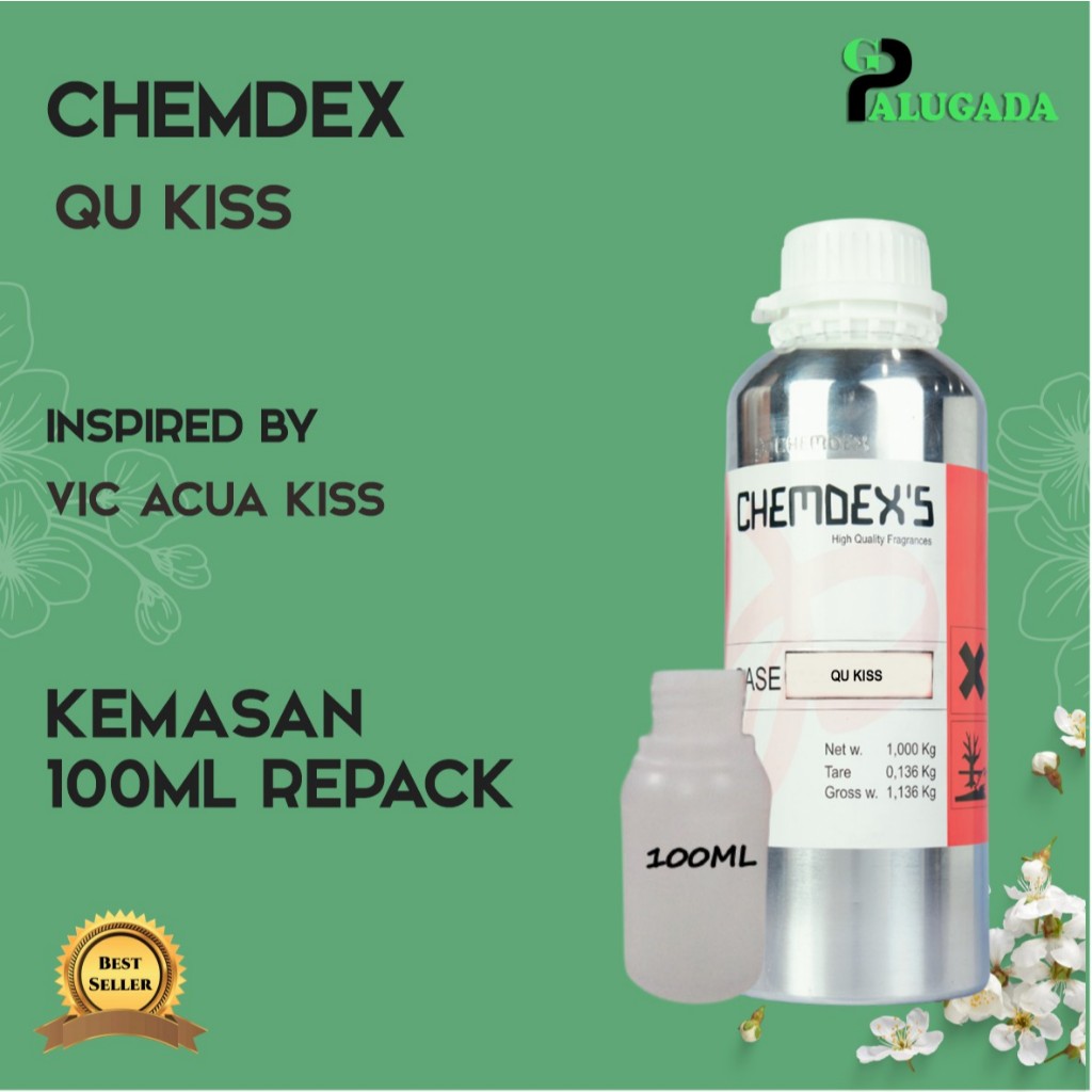 Bibit parfum murni QU-KISS CHEMDEX'S 100ML