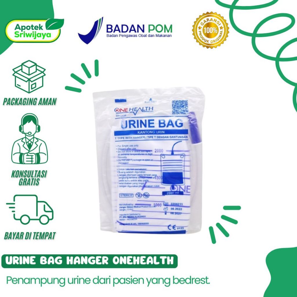 URINE BAG HANGER ONEHEALTH KANTONG URINE/KENCING