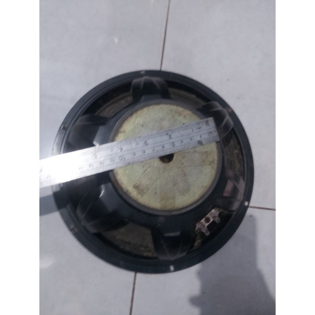 speaker 12 inch polos bekas sepul mati daun sobek dikit