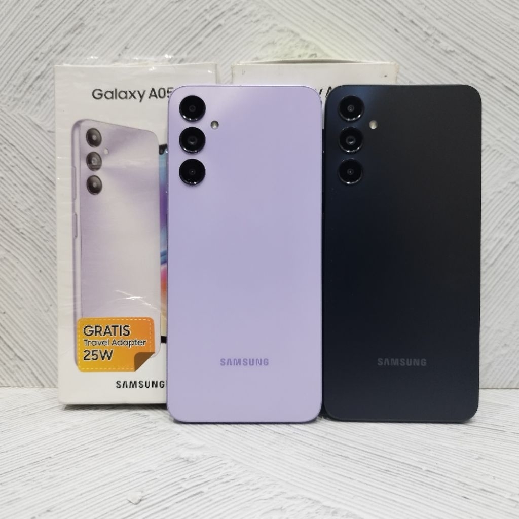 SAMSUNG A05S 6/128GB HANDPHONE SECOND BEKAS FULLSET