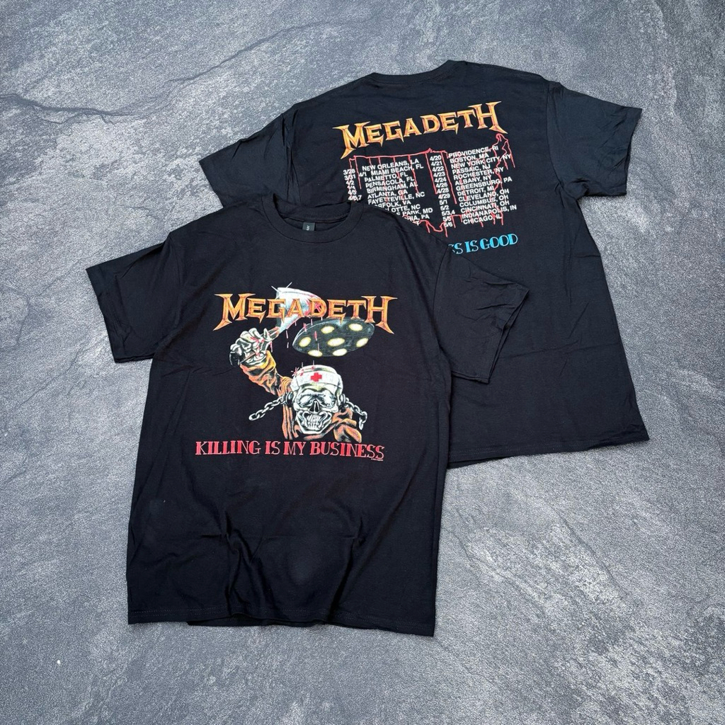 Kaos Band Official Megadeth - Killing Vintage Tour