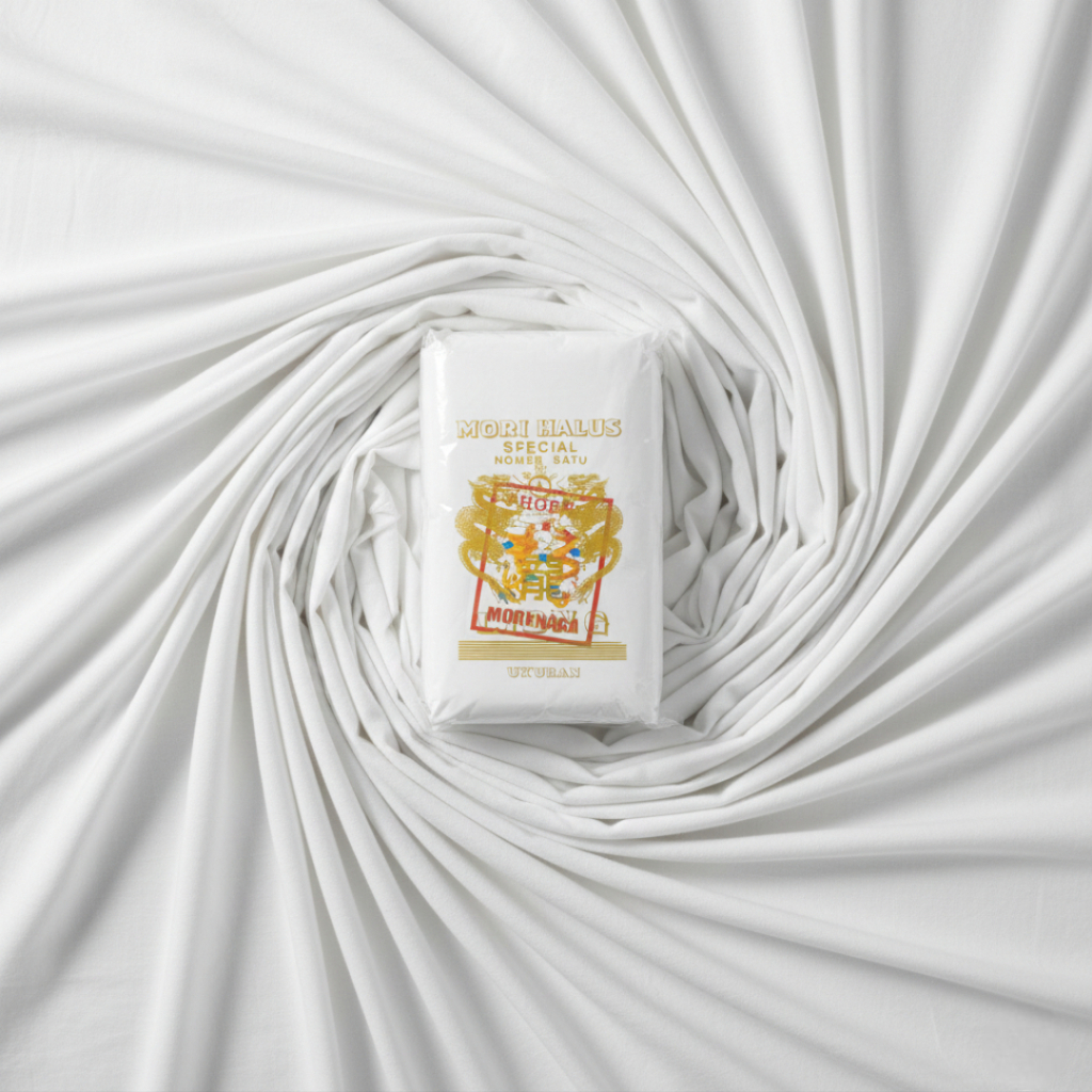 KAIN MORI/KAIN KACI LIONG ORI LEMBUT 1PCS MORI NAGA