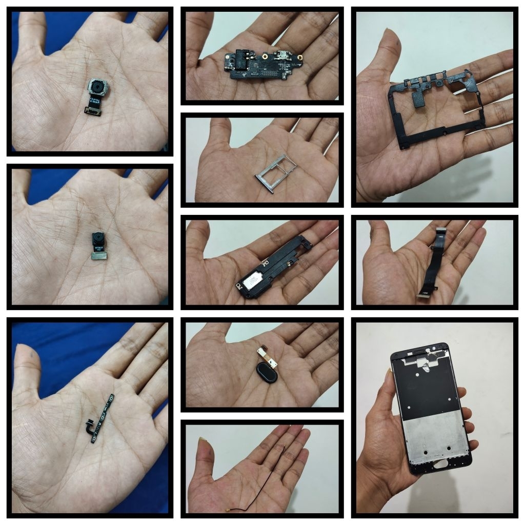 Suku cadang mezu m5 note kamera Meizu m5 note PCB Meizu m5 note tatakan lcd Meizu m5 note mainboard 