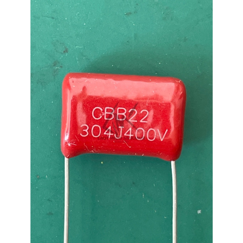 10 BUAH MILAR 304J 400V MILAR 304 400V KAPASITOR MYLAR 304 400 VOLT ups