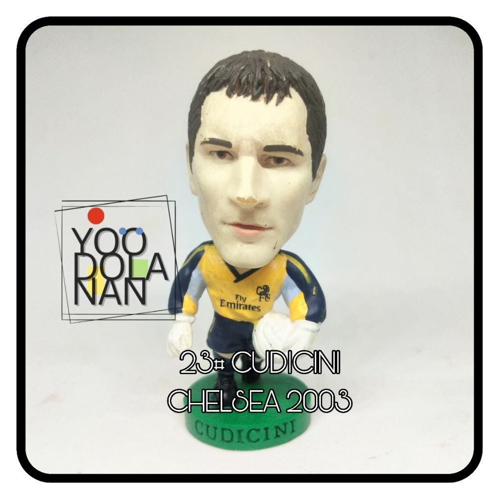 23# CUDICINI - CHELSEA 2003 CORINTHIAN PROSTARS FIGURE PEMAIN BOLA