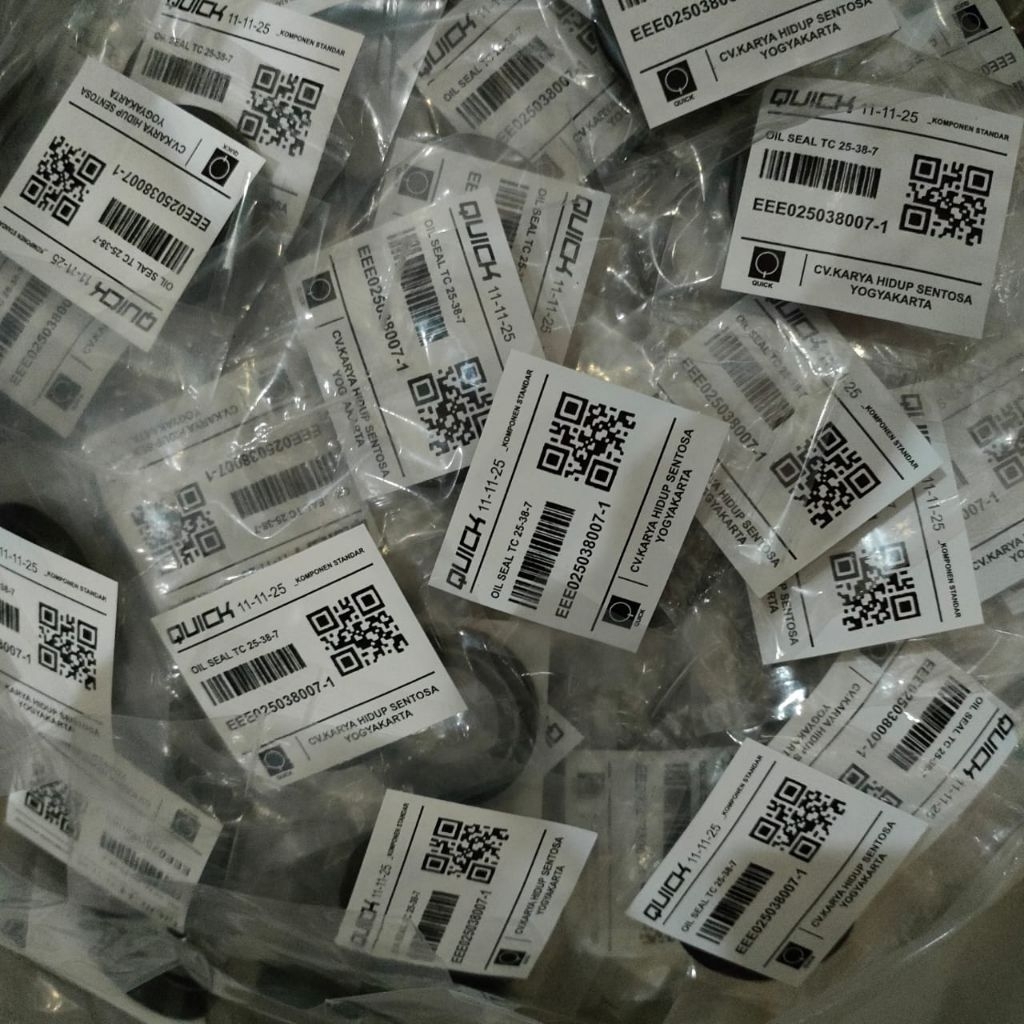 ( harga 20 pcs ) Sil AS RODA QUICK SEAL 25-38-7