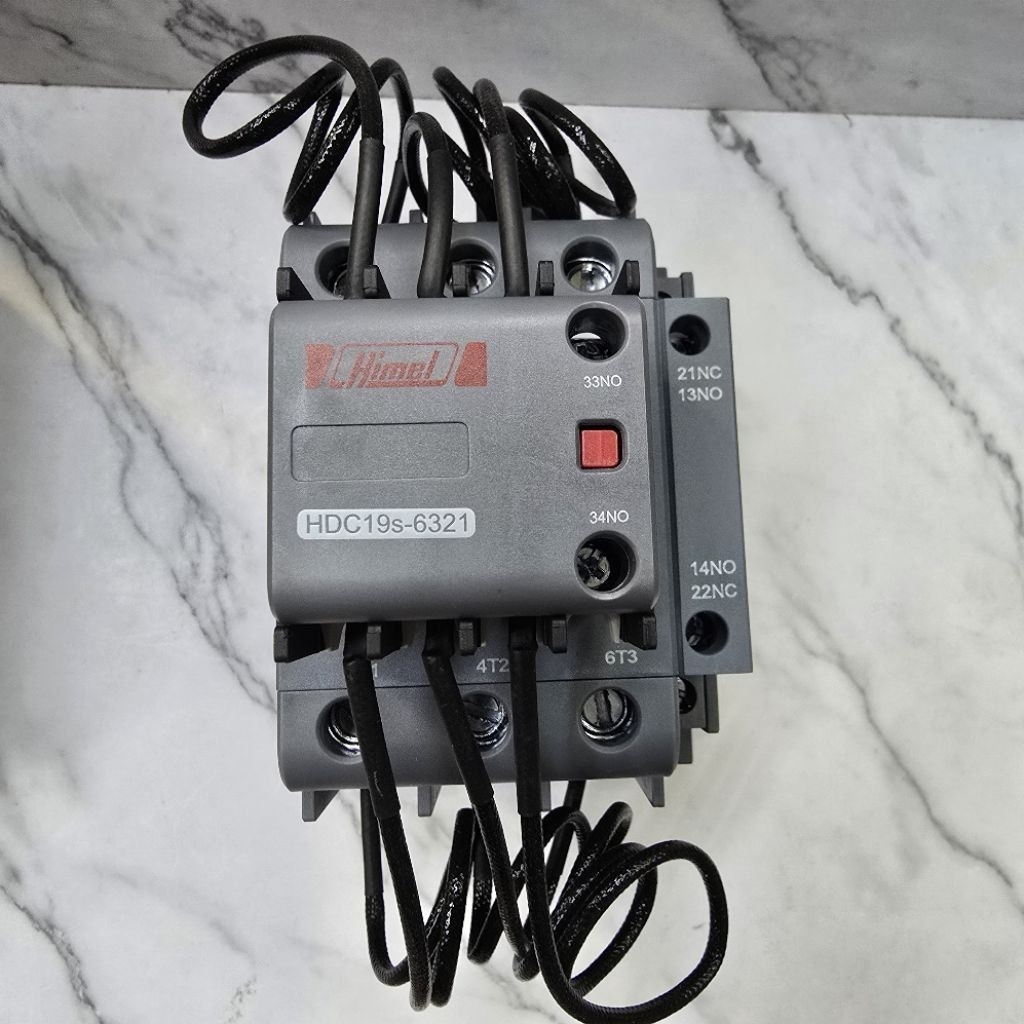 HIMEL KONTAKTOR KAPASITOR 30KVAR 63A HDC19S6321M7 HIMEL ELEKTRIK