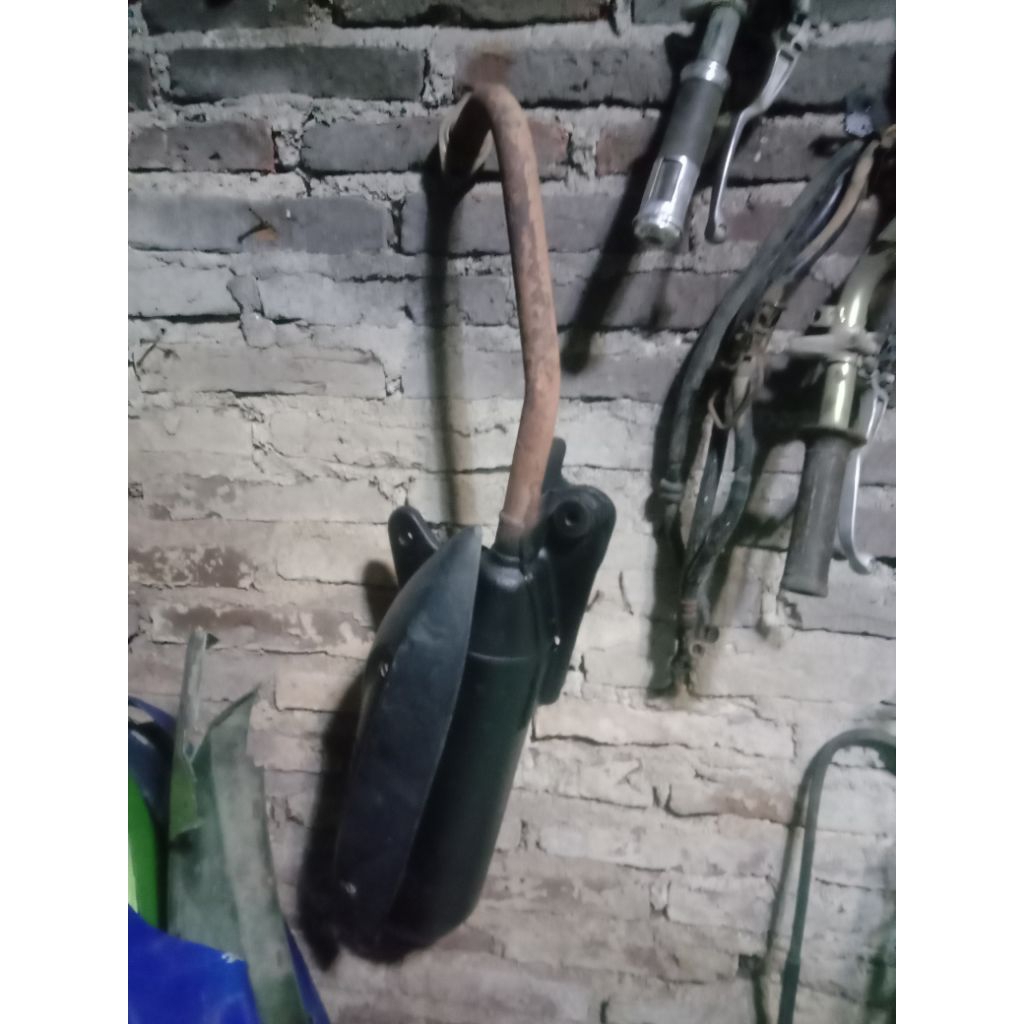 Knalpot original cabutan mio smile /soul karbu