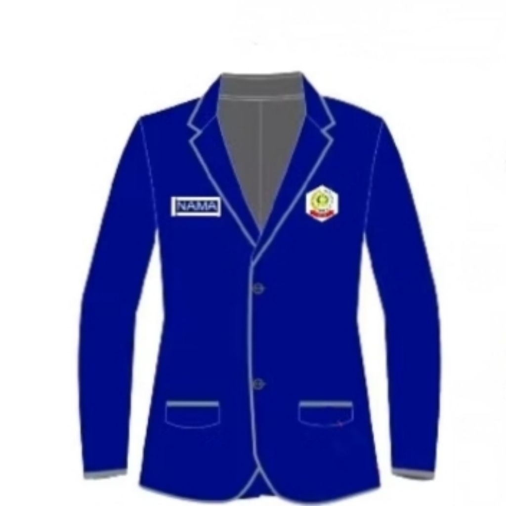 Almamater Sekolah Custom Bordir