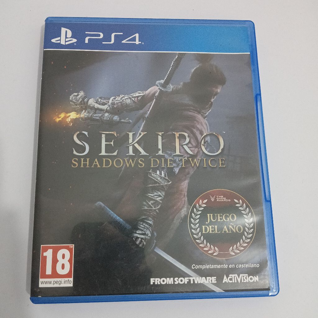 Sekiro Shadows Die Twice BD PS4