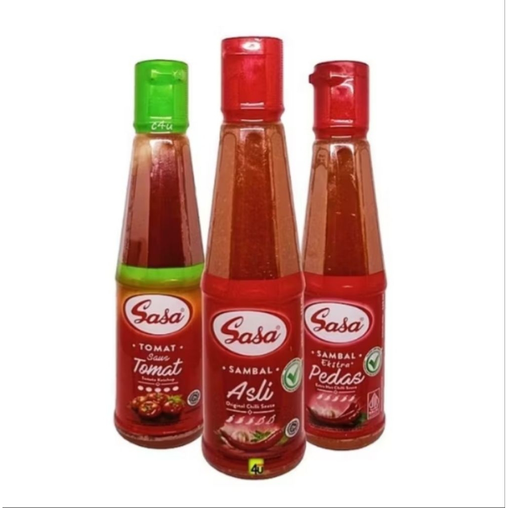 SASA Saos sambal 135ml / Sasa saos botol / Sasa saos sambal asli / Sasa saos tomat