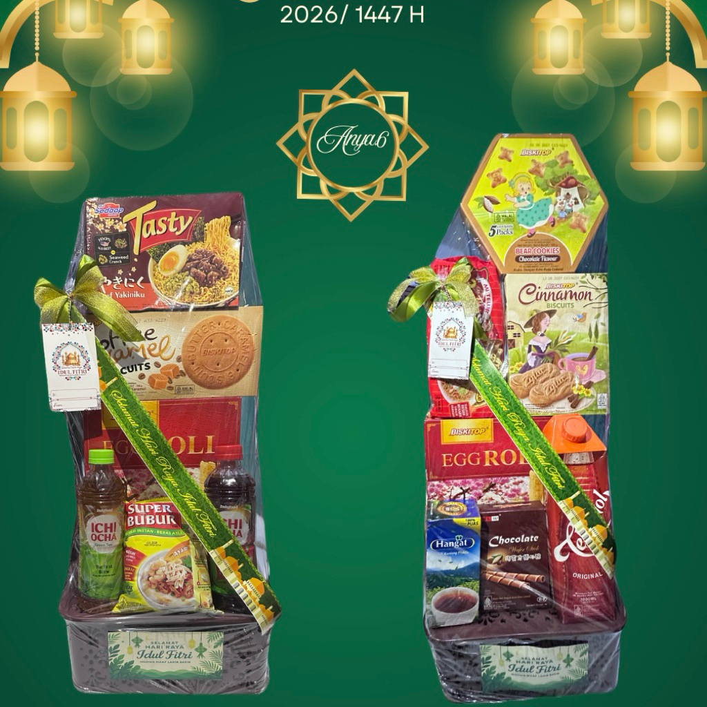 Parcel Lebaran / Natal / Tahun Baru / Nataru / Hampers / Idul Fitri / Idul Adha / Parcel Snack / Par