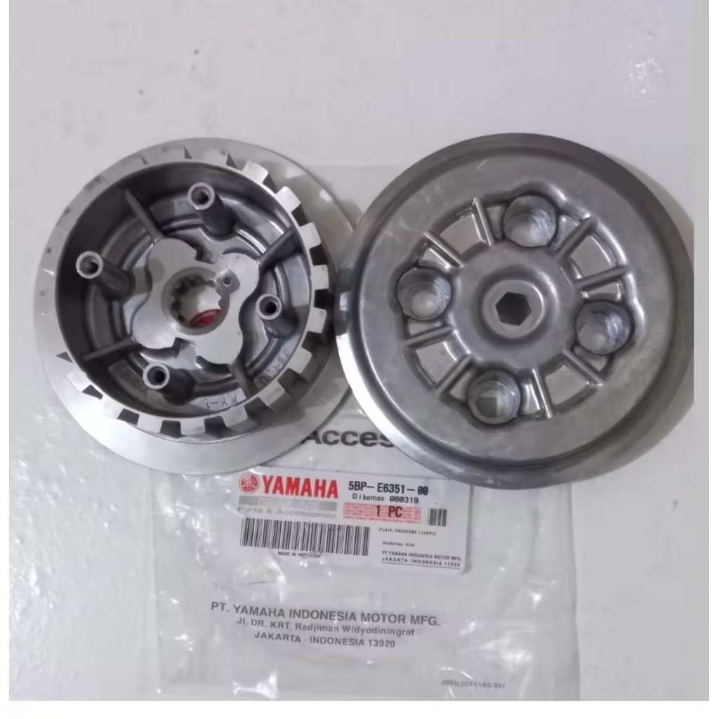 5BP RUMAH KOPLING ASSY KAKI 4 + LAWAN SCORPIO (5BP)