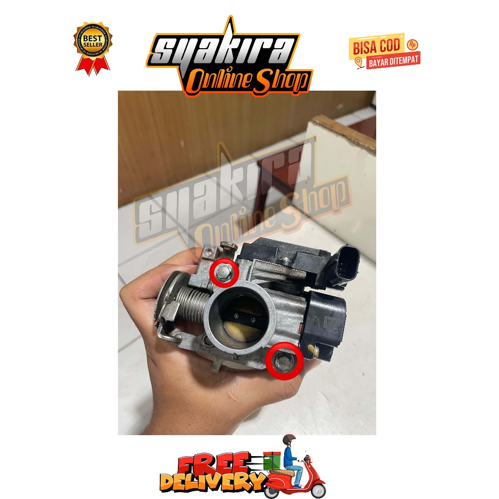 BAUT SAMBUNGAN INTAKE TB ( 2 BAUT ) PCX ADV STYLO VARIO 125 150 160 CBU ABS CBS NEW TAHUN 2015 - 202