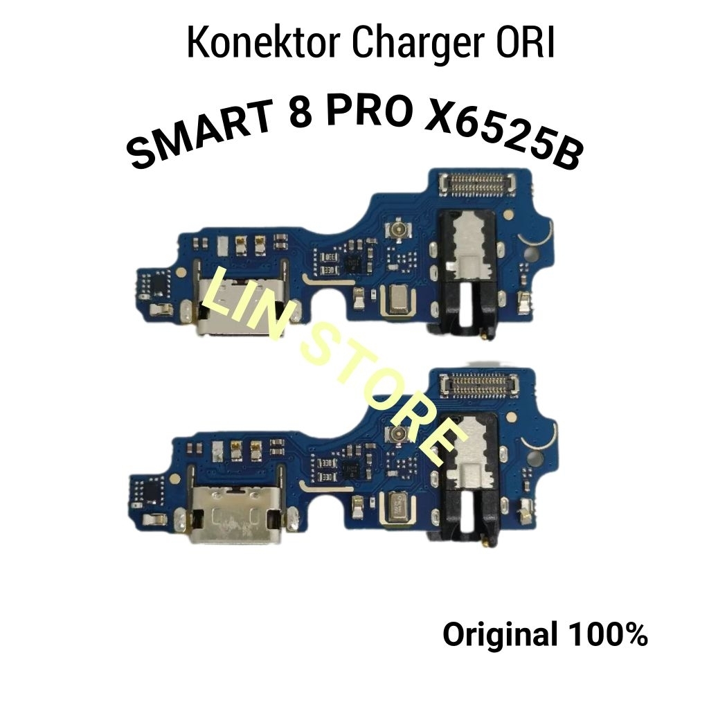 PAPAN CAS KONEKTOR CHARGER CASAN INFINIX SMART 8 PRO X6525B FULSET iC FLEXIBLE CAS INFINIX SMART 8PR