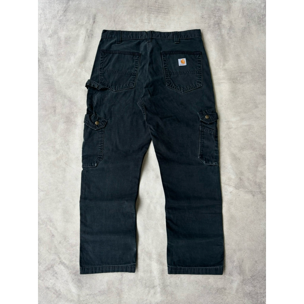 carhartt carpenter cargo double knee B324 size 34 relaxed fit