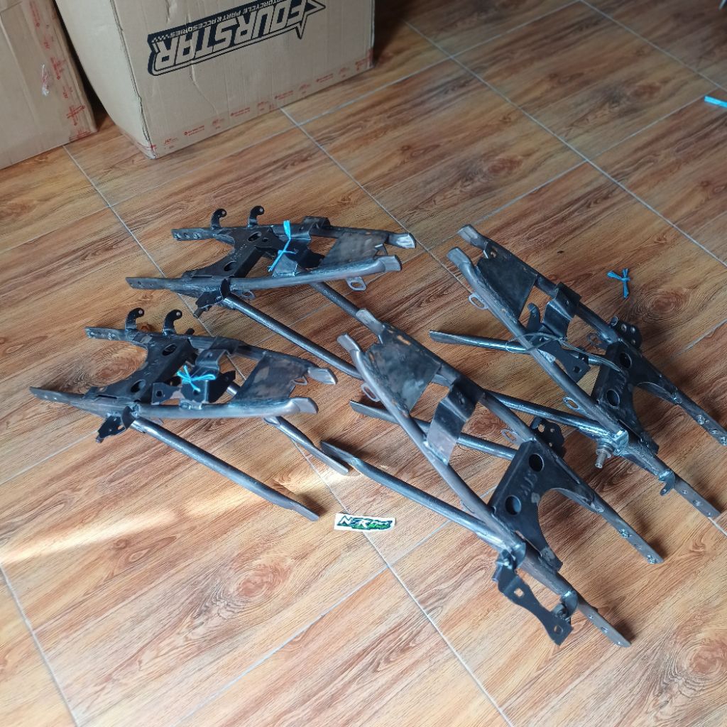 Buntutan Rangka Belakang GL100 MJS Hand Made Nganjuk Set Tatanan
