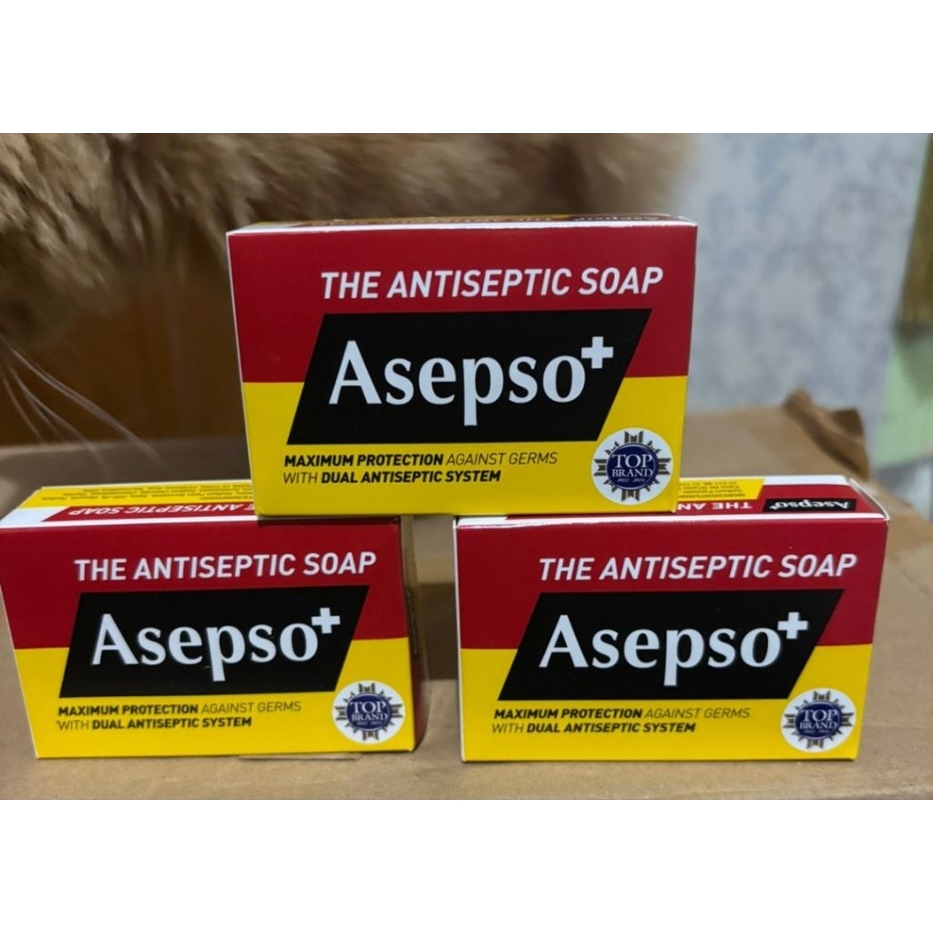 Sabun Asepso+ 80g Sabun Mandi Batang Gatal Panu Kudis Kurap