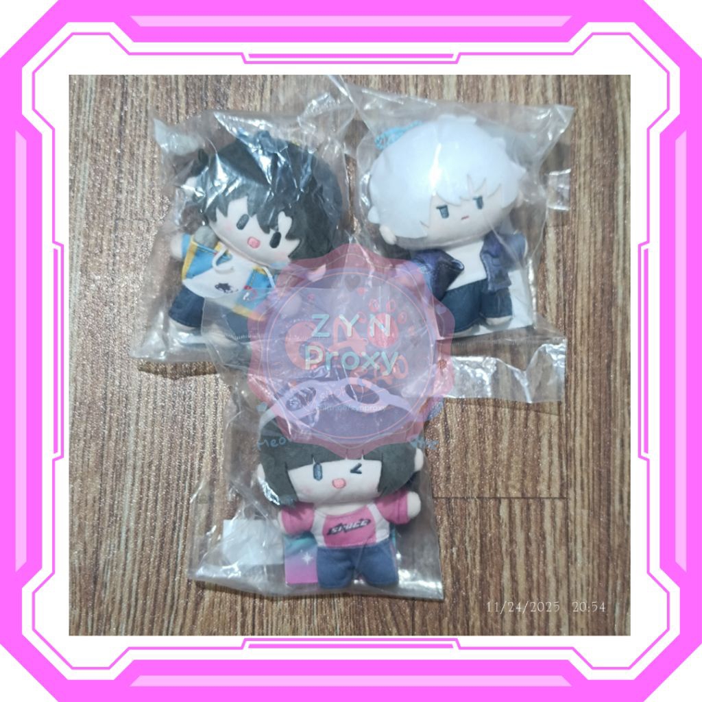 READY STOCK LINK CLICK [BiliGoods] Retro Time Plush Doll Pendant 12cm