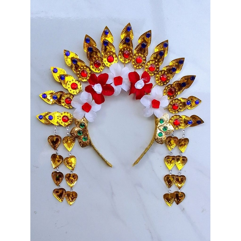 mahkota Bando karnaval merah putih